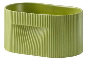 Muuto Kvetináč Ridge Planter H13, moss green