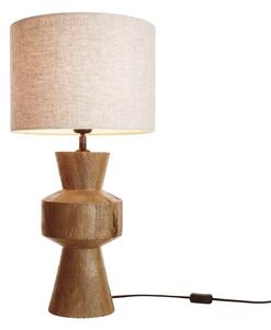 FROMAQUE FORMAQUE Stolná lampa s podstavcom z mangového dreva 58,5 cm