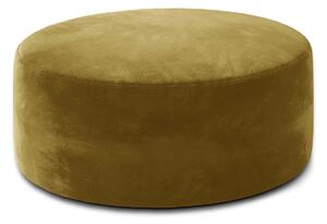Okrúhly taburet LENNON - horčicový