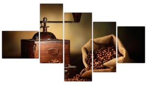 Obraz kávového mlynčeka (Obraz 150x85cm)