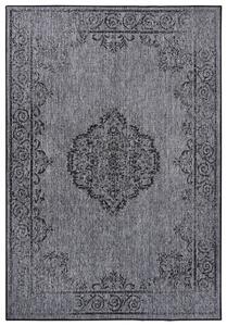 NORTHRUGS - Hanse Home koberce Kusový koberec Twin Supreme 105424 Cebu Night Silver – na von aj na doma - 80x150 cm