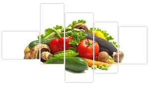 Zmes zeleniny, obraz (Obraz 150x85cm)