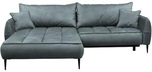 ROHOVÁ SEDAČKA, textil, modrá MID.YOU - Sedačky, Online Only