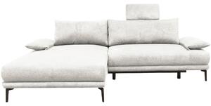 ROHOVÁ SEDAČKA, textil, biela MID.YOU - Sedačky, Online Only