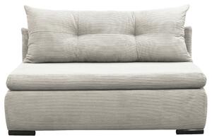ROZKLADACIA POHOVKA, textil, biela MID.YOU - Sedačky, Online Only