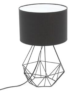 Stolová lampa na nočný stolík BREVITAS - čierna