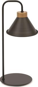 Moderná stolná lampa DETMER - čierna / zlatá