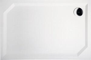 GELCO - SARA sprchová vanička z liateho mramoru, obdĺžnik 90x70cm, hladká HS9070