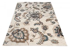 Biely obdĺžnikový koberec Dubai CHU 120x170 cm – moderný dizajn