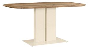 JEDÁLENSKÝ STÔL, akácia, krémová, farba akácie, 160/95/76 cm Lomoco - Stoly