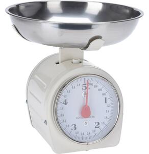 EH Kuchynská mechanická váha 5 kg, biela