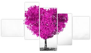 Obraz farebného stromu (Obraz 150x85cm)