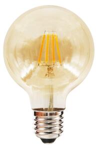 Dekoračná LED žiarovka E27 teplá 2700k 6w 700 lm jantárová
