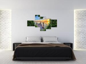 Abstraktný obraz na stenu (Obraz 150x85cm)
