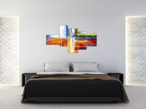Abstraktný obraz (Obraz 150x85cm)