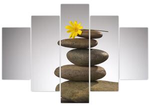 Relaxačné obraz - kamene (Obraz 150x105cm)