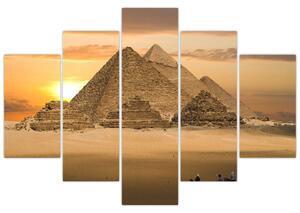 Obraz pyramíd (Obraz 150x105cm)