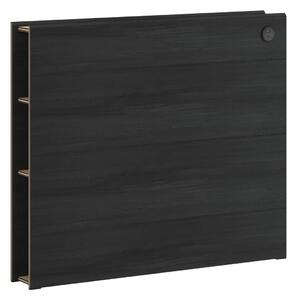 Cilek Čelo k posteli 120x200 cm s poličkami Black