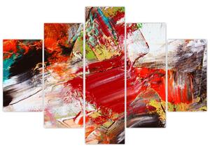 Farebný abstraktný obraz (Obraz 150x105cm)