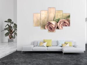 Obraz na stenu - ruže (Obraz 150x105cm)