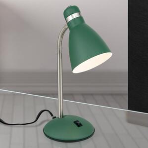 Orion - Stolná lampa SCHOOL 1xE27/40W/230V zelená/matný chróm