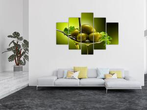 Obrazy do kuchyne - olivy (Obraz 150x105cm)