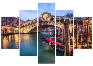 Obraz na stenu - most v Benátkach (Obraz 150x105cm)
