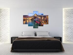 Obraz na stenu - most v Benátkach (Obraz 150x105cm)
