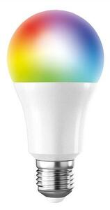 Solight LED SMART WIFI žiarovka, klasický tvar, 10W, E27, RGB, 270°, 900lm WZ531