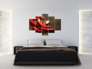Obraz - chilli papriky (Obraz 150x105cm)