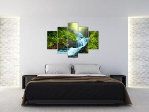 Horská riečka - moderný obraz (Obraz 150x105cm)