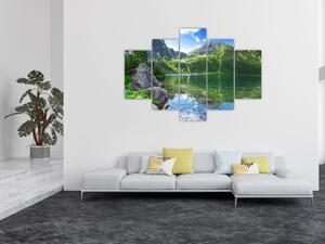 Obraz - horská príroda (Obraz 150x105cm)