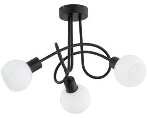 Prisadený luster ERYKA 3xE14/10W/230V čierna