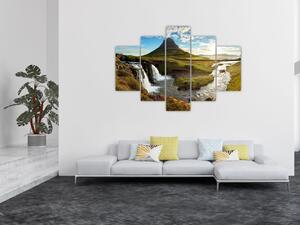 Moderný obraz - severská krajina (Obraz 150x105cm)