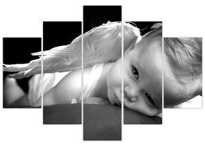 Dieťa - anjel - obrazy na stenu (Obraz 150x105cm)