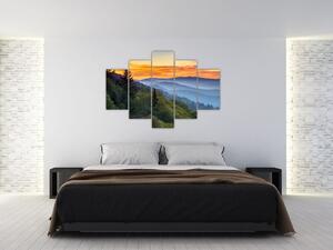 Obraz - Červánky v horách (150x105 cm)