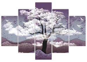 Abstraktný obraz stromu (Obraz 150x105cm)