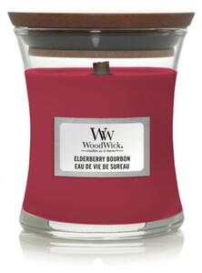 Woodwick - Elderberry Bourbon, váza malá 85 g