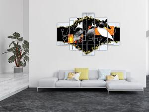 Abstrakcie - obraz na stenu (Obraz 150x105cm)
