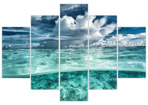 Obraz morskej hladiny a neba (Obraz 150x105cm)