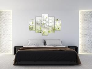 Moderný obraz - kvety (Obraz 150x105cm)
