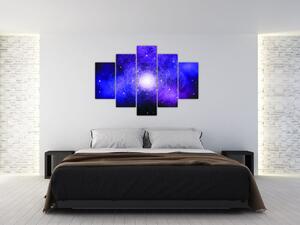 Obraz - vesmírna mandala (Obraz 150x105cm)