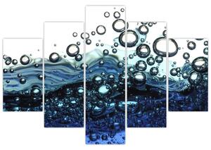 Obraz vodných bublín (Obraz 150x105cm)