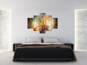 Abstraktný obraz stromu (150x105 cm)