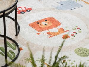 Lucz Prateľný koberec do detskej izby Safari 80x150 cm