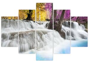 Obraz vodopádu (Obraz 150x105cm)