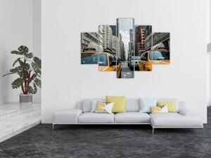 Obraz New-York - žlté taxi (Obraz 150x105cm)