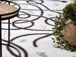 Krémový herný koberec Bludisko Rozmer: 160x220 cm