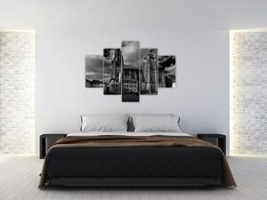 Čiernobiely obraz (Obraz 150x105cm)