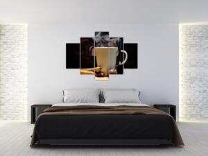 Obraz do kuchyne - šálku s kávou (Obraz 150x105cm)